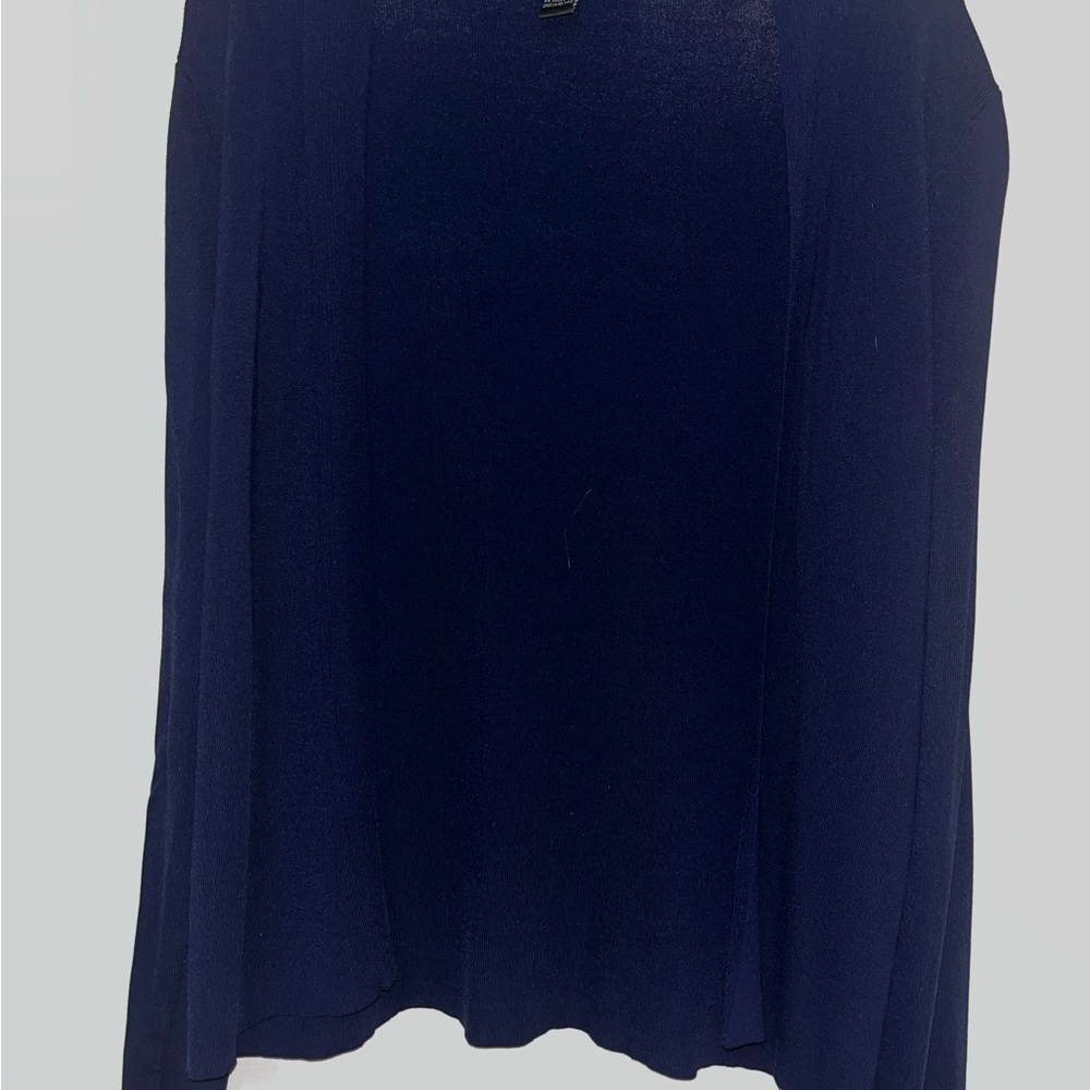 Scott Taylor women’s Navy cardigan. Large.